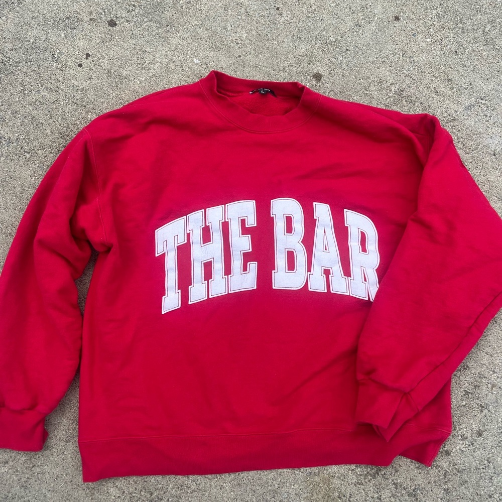 The Bar Res Varsity Crewneck
